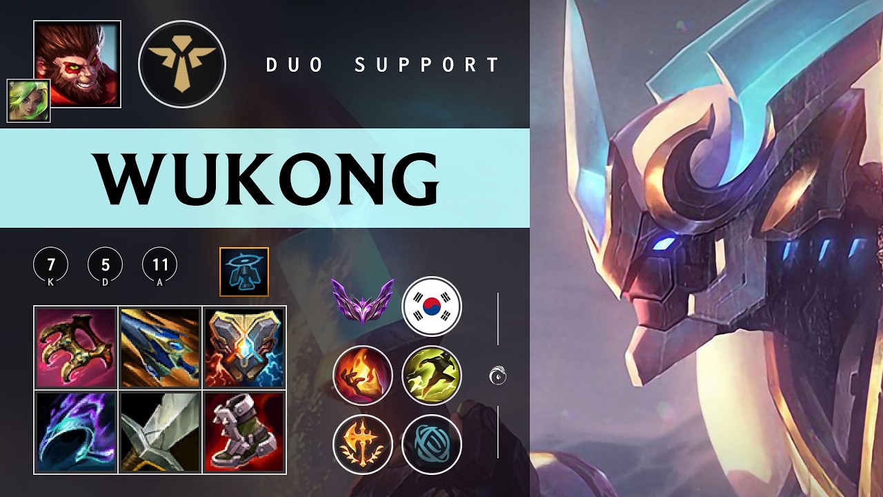 Wukong Support vs Karma - KR Master Patch 26.05