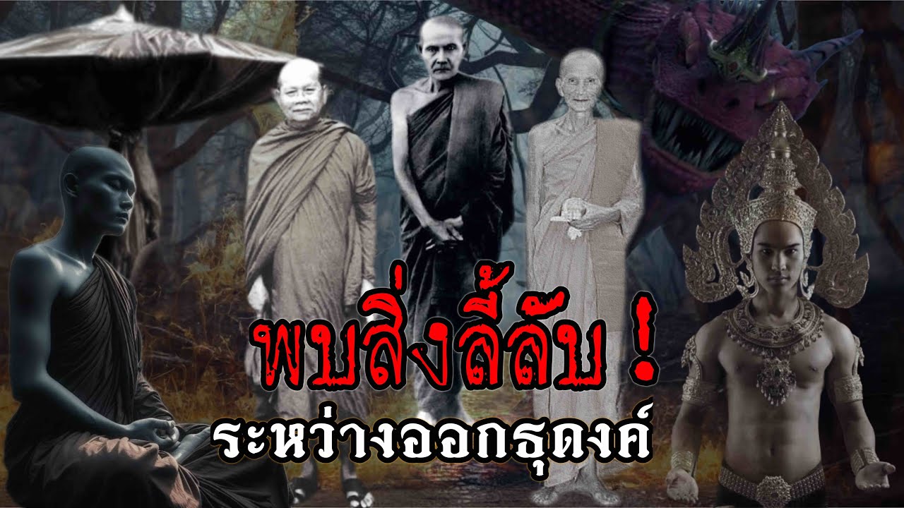 พบสิ่งลี้ลับ!ระหว่างออกเดินธุดงค์“รวมตำนานพระอริยะสงฆ์ ผจญภัยกับสิ่งเร้นลับ ปู่มั่น ปู่ลี ญาท่านสวน
