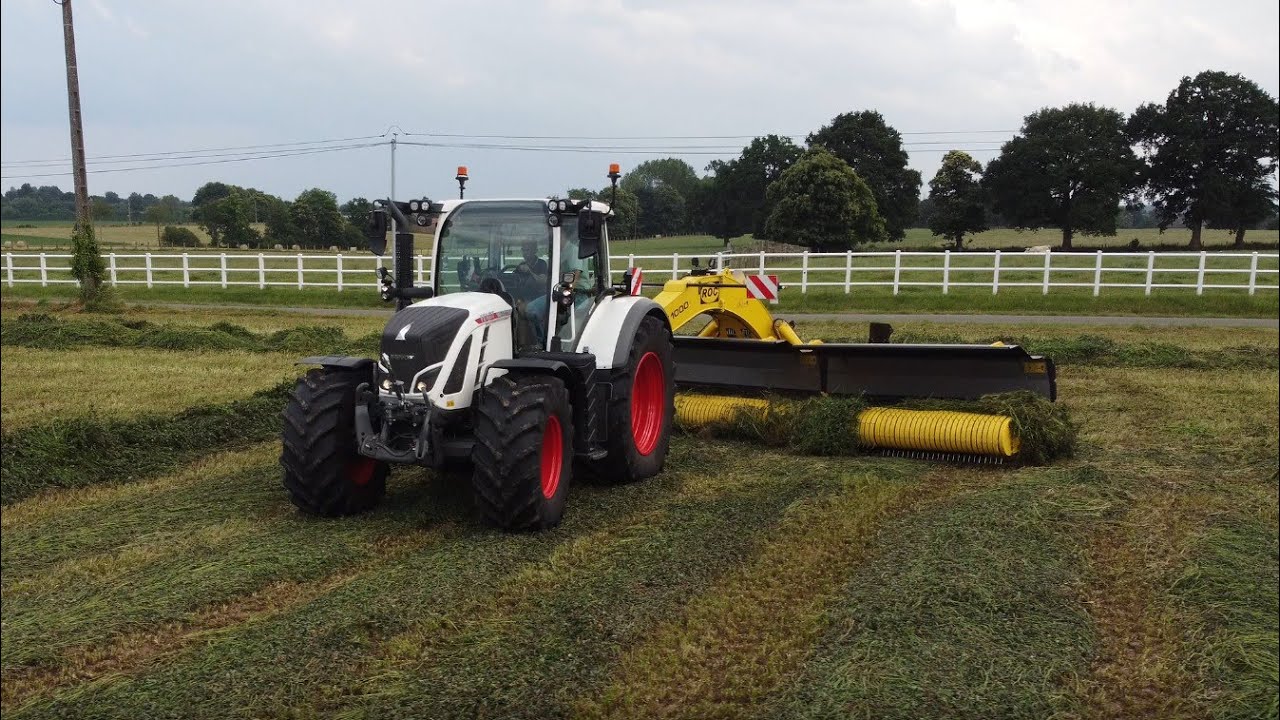 Andaineur à Tapis ROC RT1000 | FENDT 718 blanc ⚪🍀