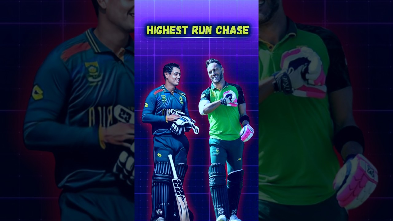 Highest Run Chase In T20 | CricBoy | Cricket Shorts | #cricket #cricboy #shorts