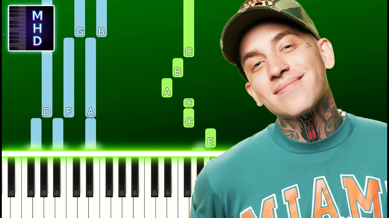 blackbear - queen of broken hearts (Piano Tutorial Easy)