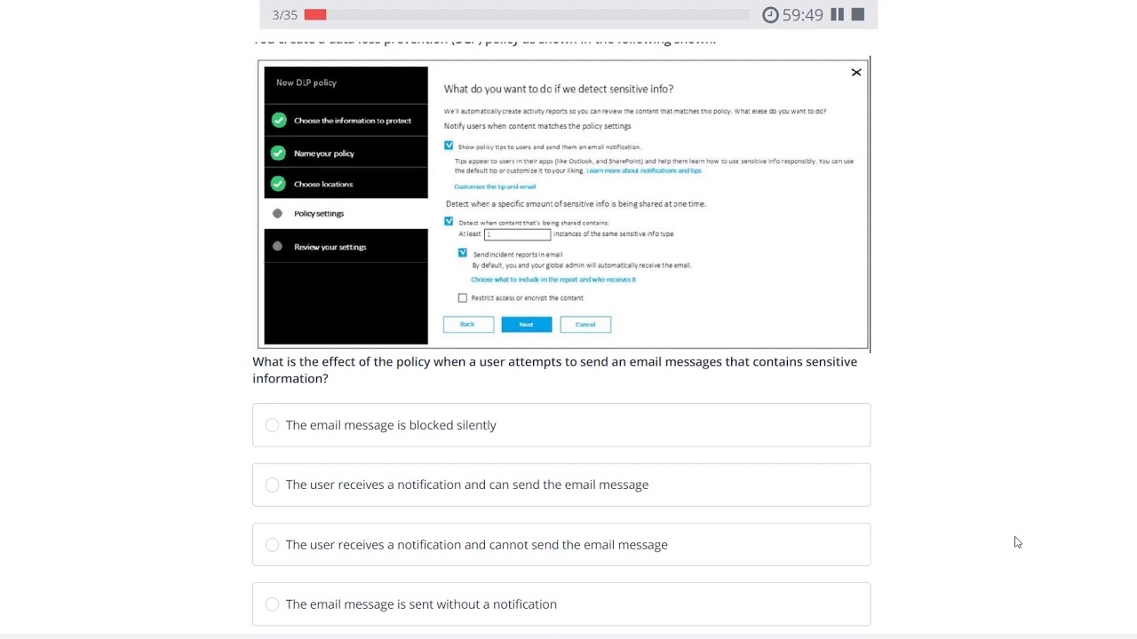 MS 500 Microsoft 365 Security Administration Practice Tests