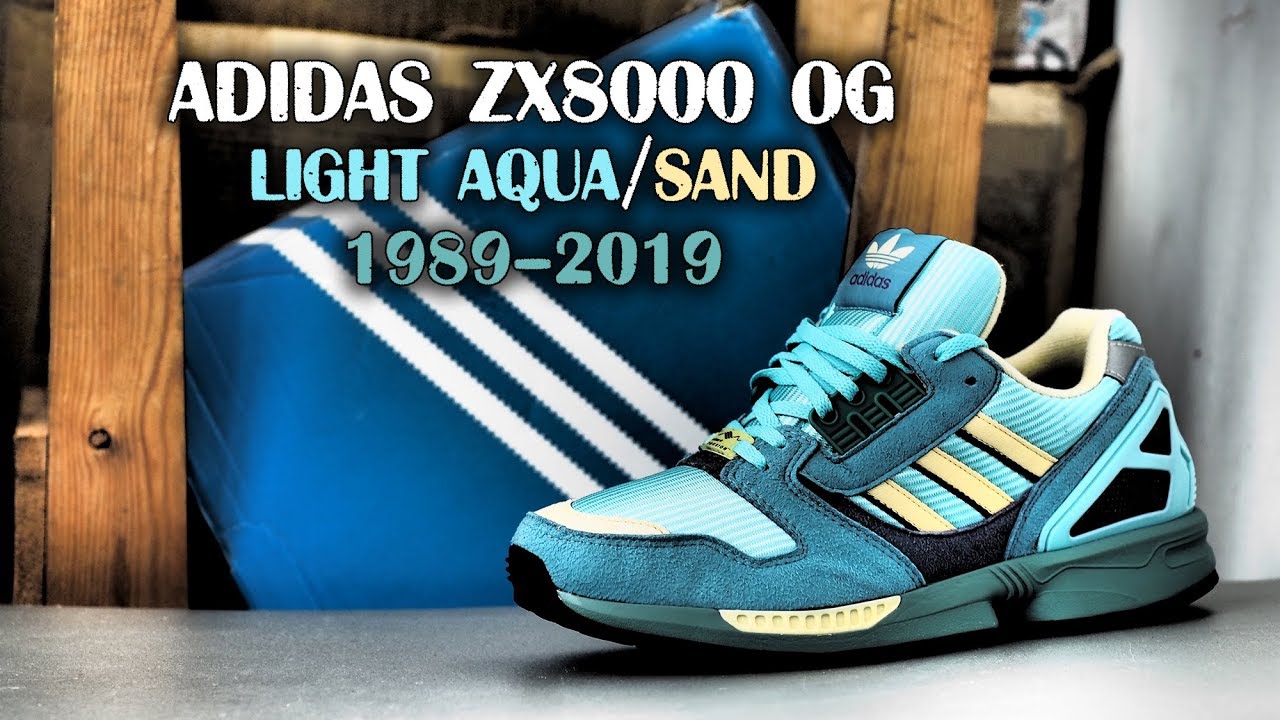 Обзор кроссовок Adidas ZX8000 OG Light Aqua 2019