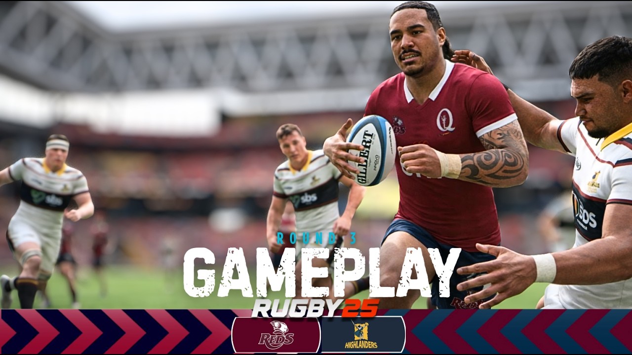 Rugby 25 | Reds vs Highlanders | Round 3 | 2026 Super Rugby