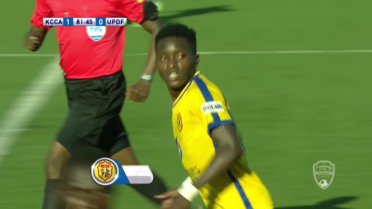 Allan Okello strikes twice as KCCA breaks down 10 man UPDF