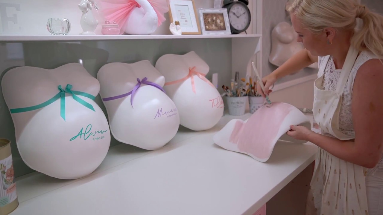 Baby 3D Gipsabdruck für Mamas I Atelier Body-pArts by Julia Schulze