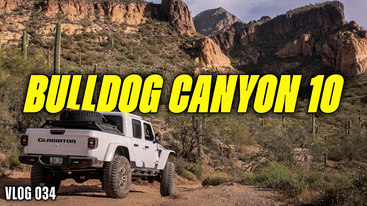 Bulldog Canyon 10 - Apache Junction, AZ | Trail Vlog 34