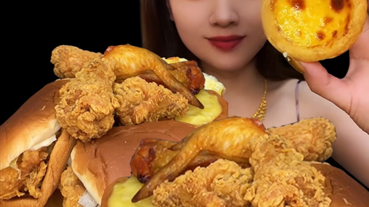 kfc mukbang asmr (kfc mukbang asmr no talking)