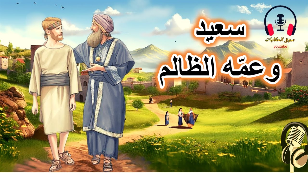 قصة سعيد وعمه الظالم، من القصص الخيالية المعبرة قبل النوم، ضع السماعات واستمع، سوق الحكايات والقصص