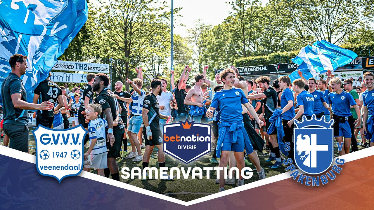 SV SPAKENBURG KROONT ZICH TOT KAMPIOEN 🥇🏆 | Samenvatting Betnation Divisie 23/24
