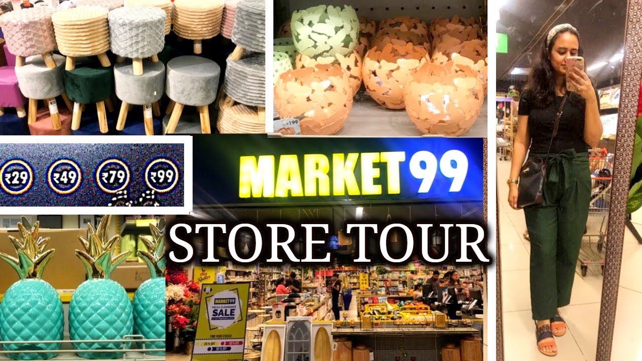 Market 99 Store Tour + Haul | QUIRKY home decor | Store 99 Delhi