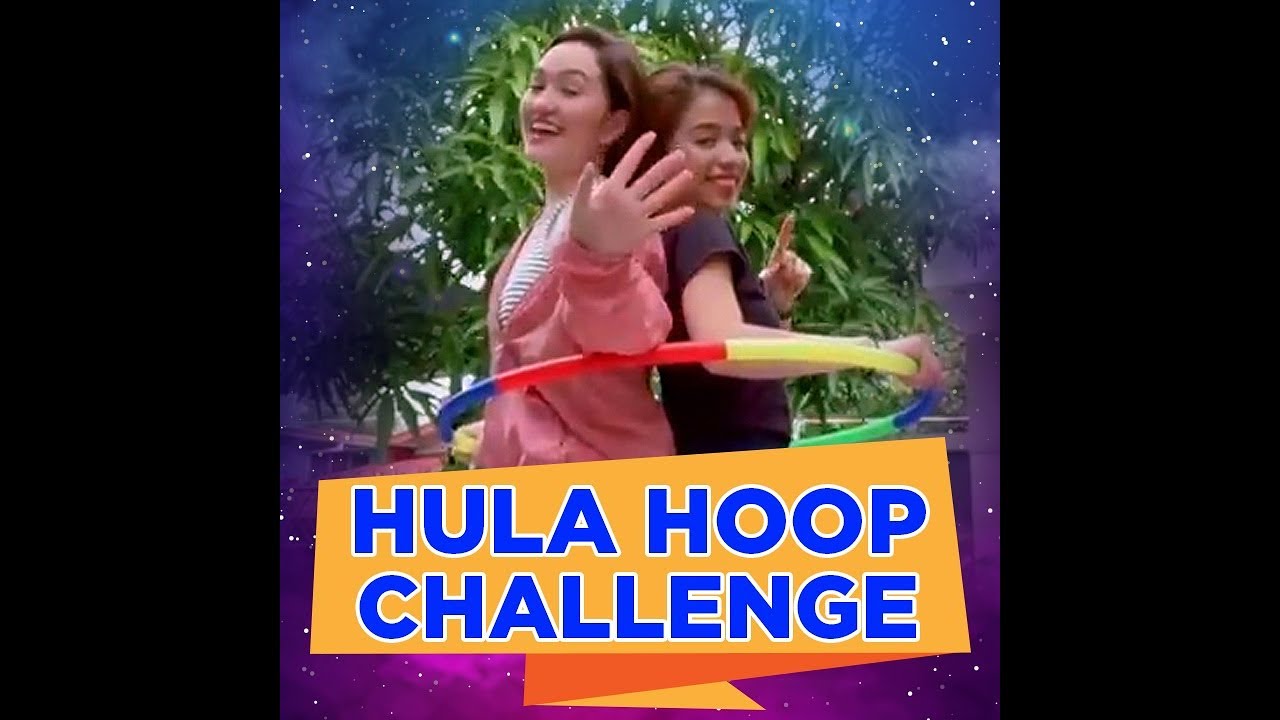 Hula Hoop challenge | KAMI | Mika Dela Cruz accepted a very cheerful challenge