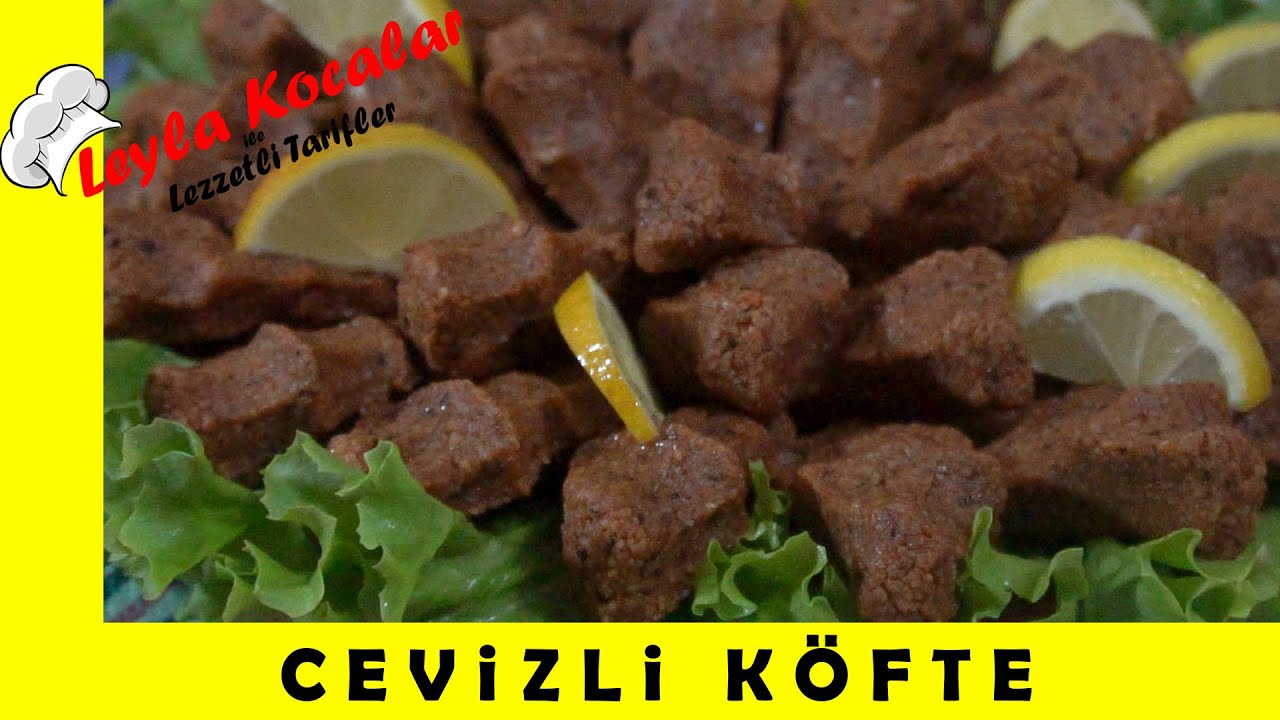 CEVİZLİ KÖFTE (EV YAPIMI ETSİZ ÇİĞKÖFTE)