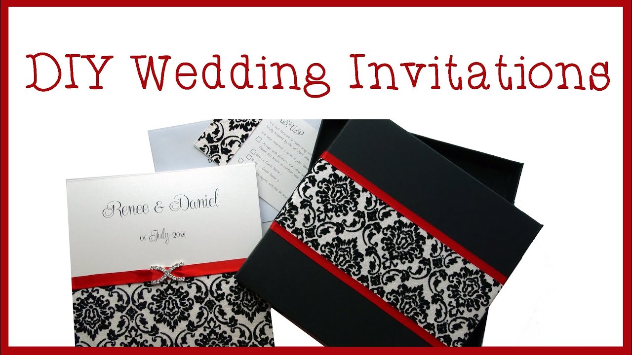 Wedding Invitations - DIY