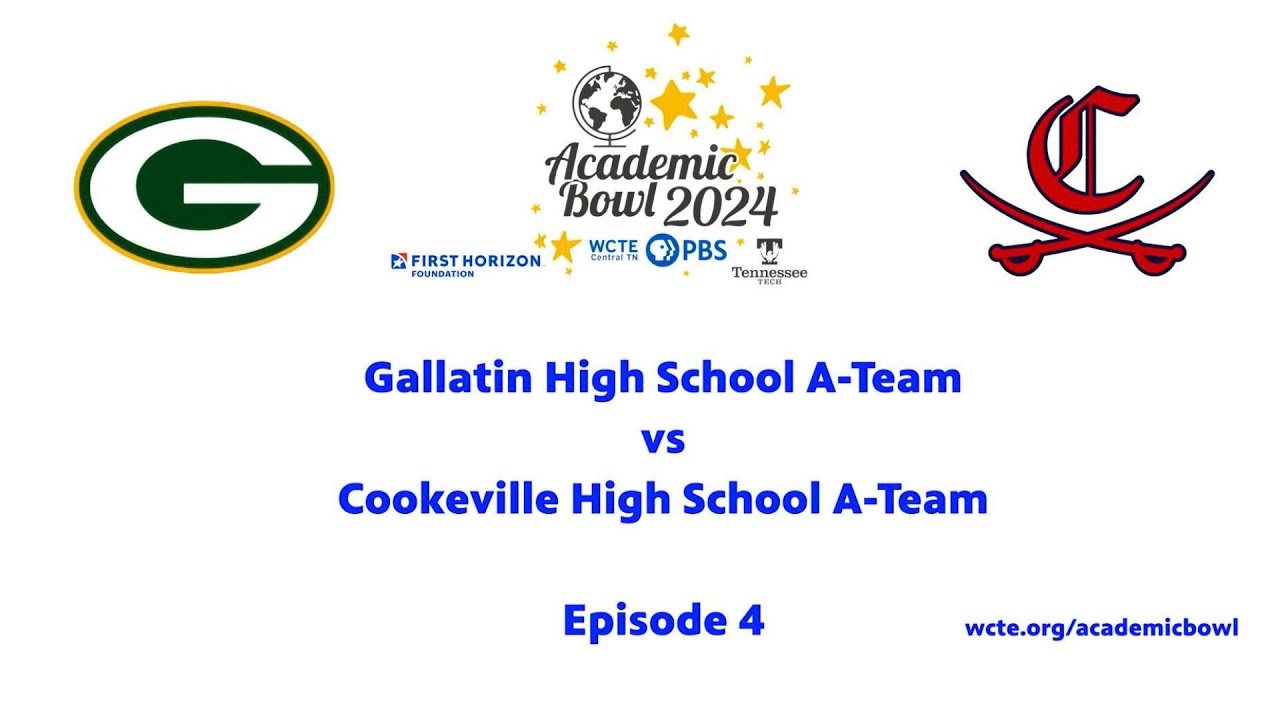 WCTE PBS High School Academic Bowl 2024 Ep4