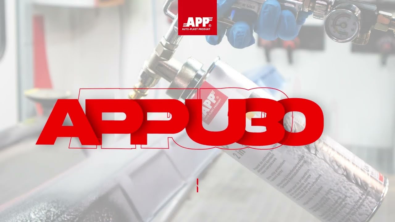 APP U300 2 in 1 | Preparat do ochrony karoserii przed uderzeniami kamieni + masa natryskowa
