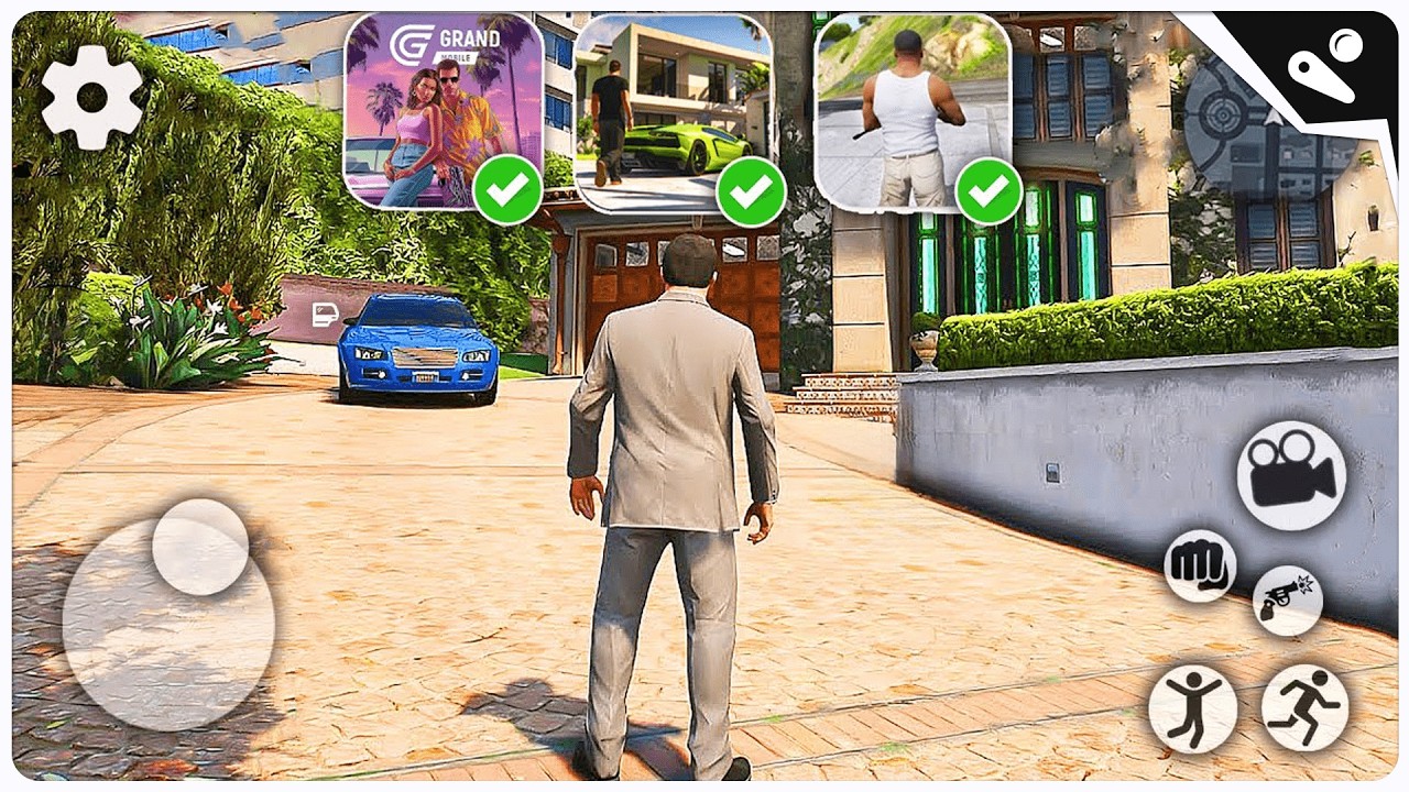 Top 10 des meilleurs jeux qui ressemblent à Gta 5 pour Android et ios 2025 | jeux RP pour mobile