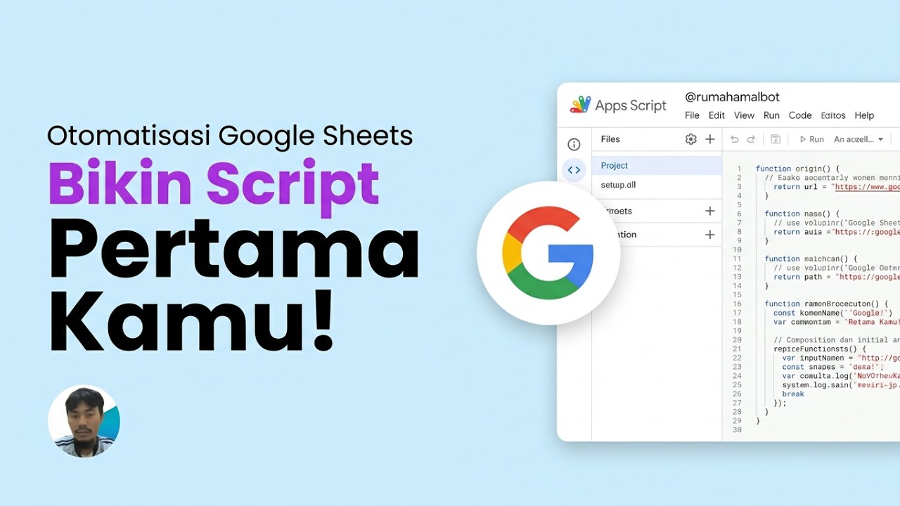 001 - Pengenalan Google Apps Script