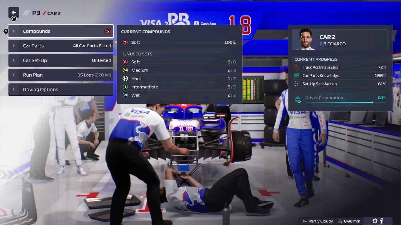 F1 Manager 2024 Racing Bulls round 10 Abu Dhabi