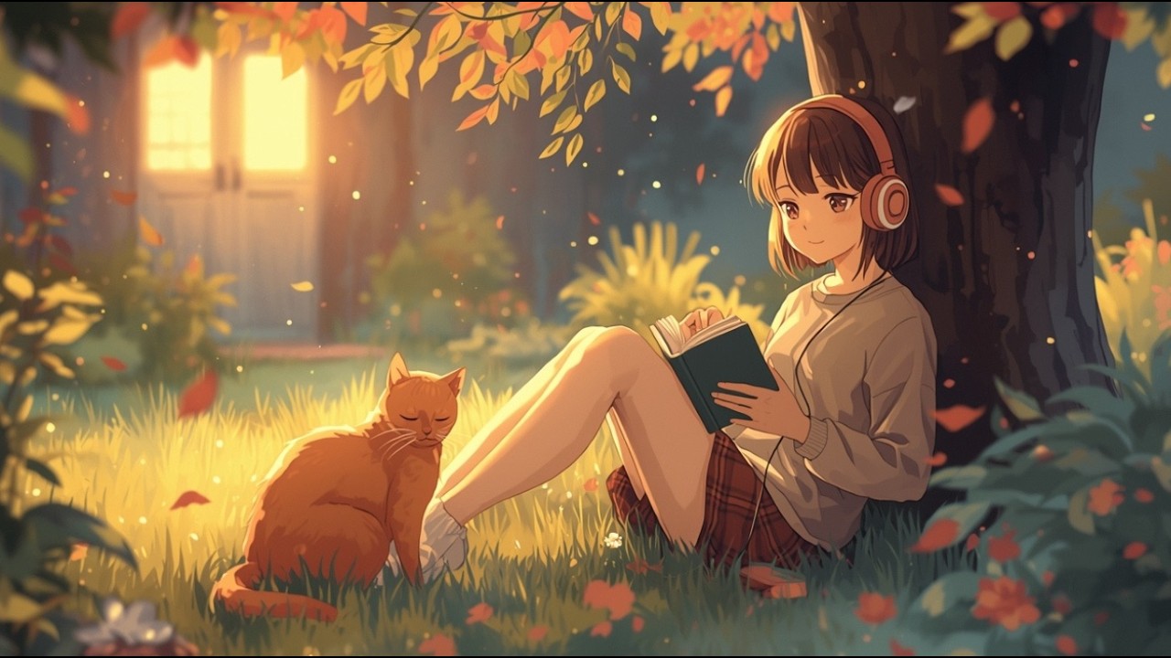 Oak Tree Zen: Sunny Lofi Mix for a Peaceful Afternoon Reading