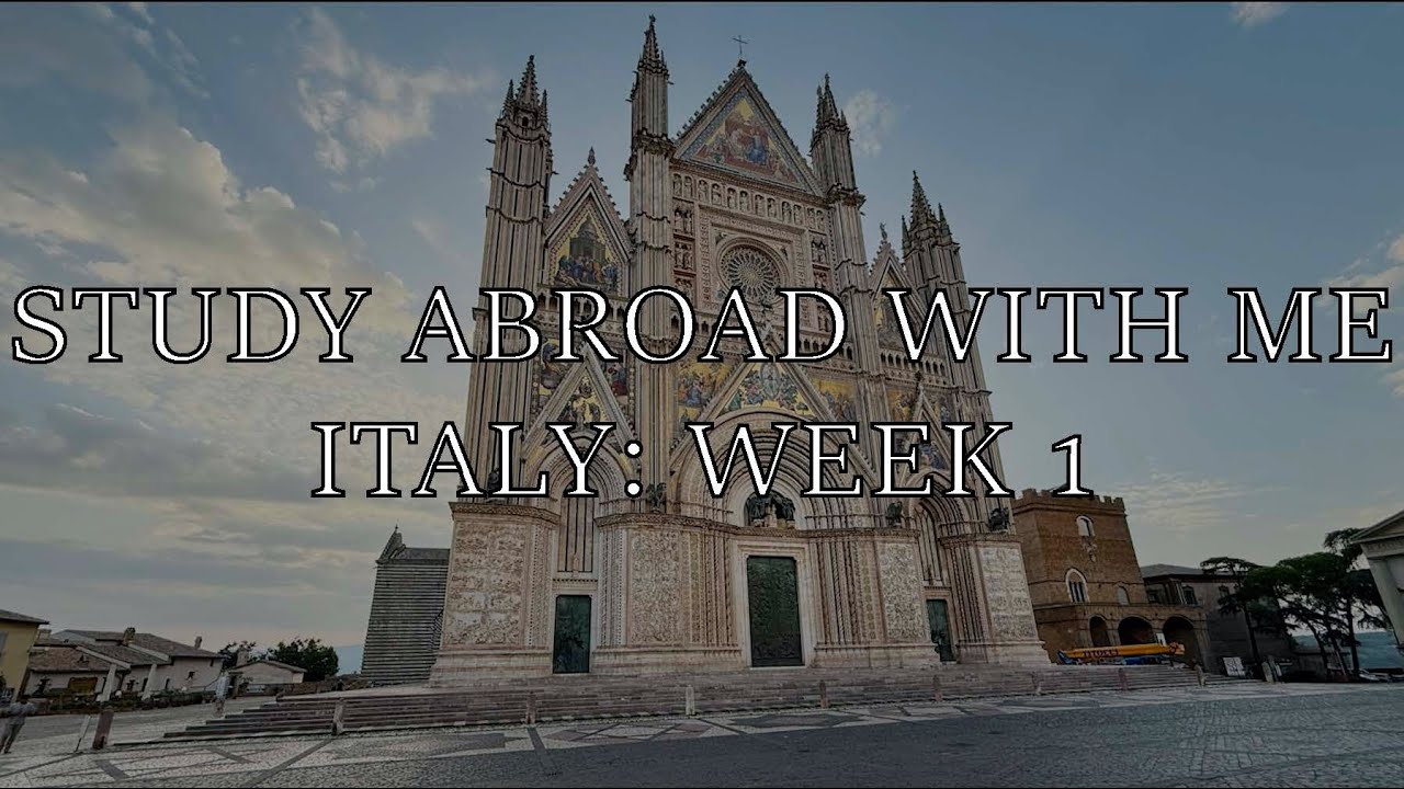 Study Abroad With Me! (Italy Week 1)