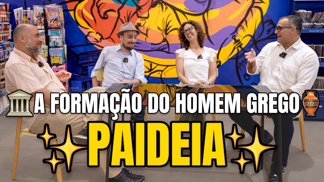 🏛️O Segredo da EDUCAÇÃO INTEGRAL GREGA que Perdemos: ✨O que é Paideia🏺