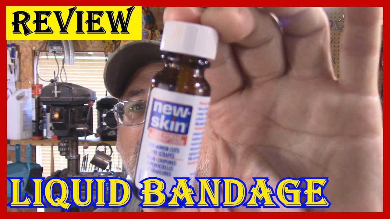 NEW SKIN LIQUID BANDAGE - WHAT I USE AFTER  GETTING A CUT