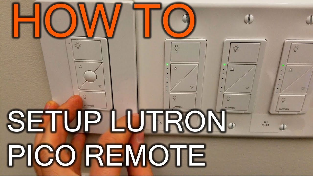 How to Setup Lutron Pico Remote