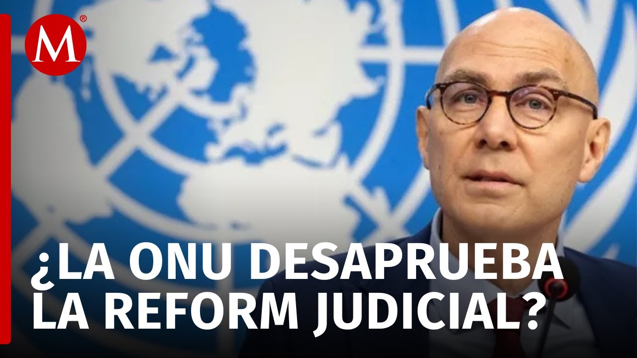 Volker T&uuml;rk, Alto Comisionado de la ONU, preocupado por reformas constitucionales en M&eacute;xico