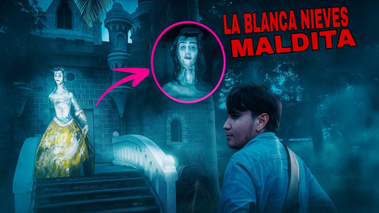 La ESTATUA de BLANCANIEVES que COBRÓ VIDA en REINO MÁGICO Veracruz💀