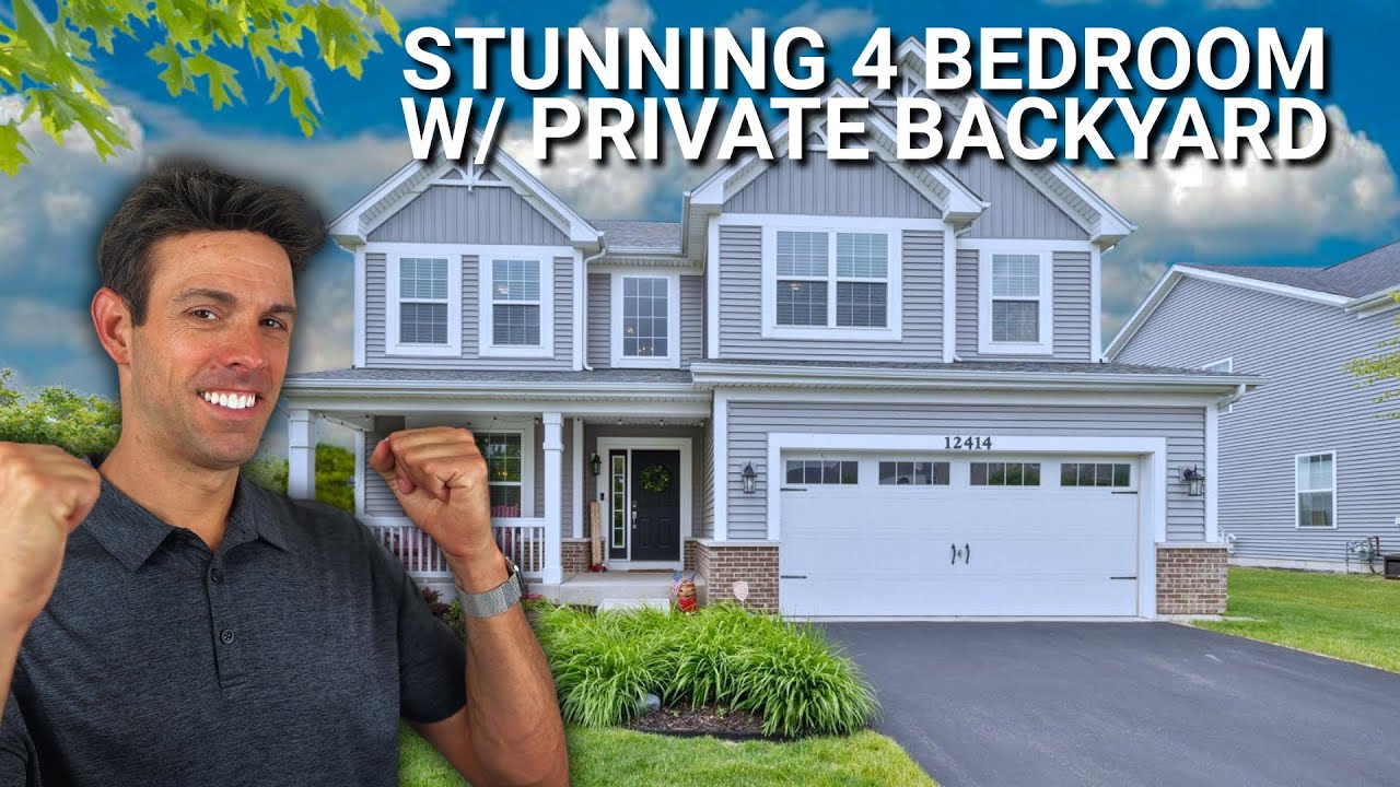 🏡  Stunning 4 Bedroom Home for Sale | Kings Bridge | Plainfield IL Real Estate Tour!