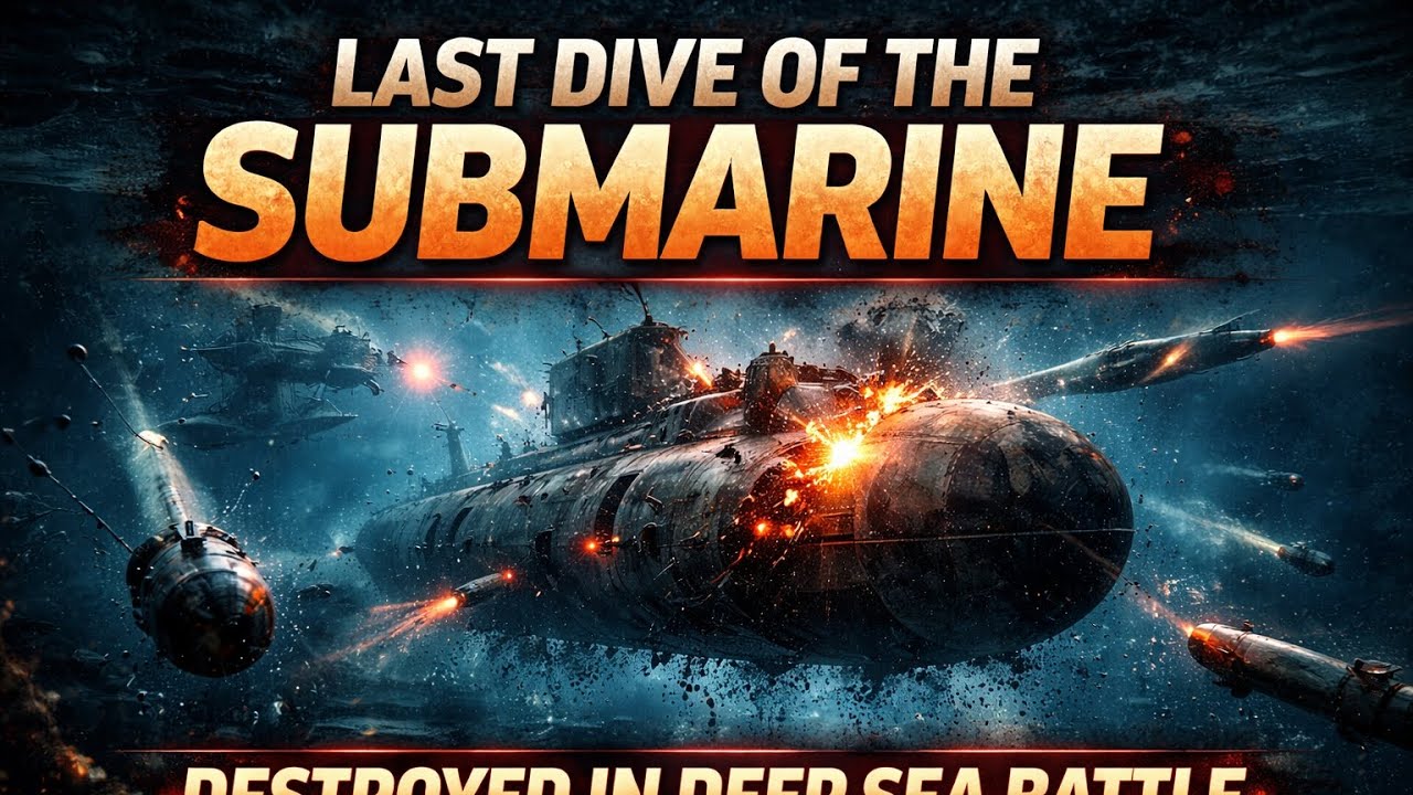 Last Dive of the Submarine – Destroyed in Deep Sea Battle 🌊💥