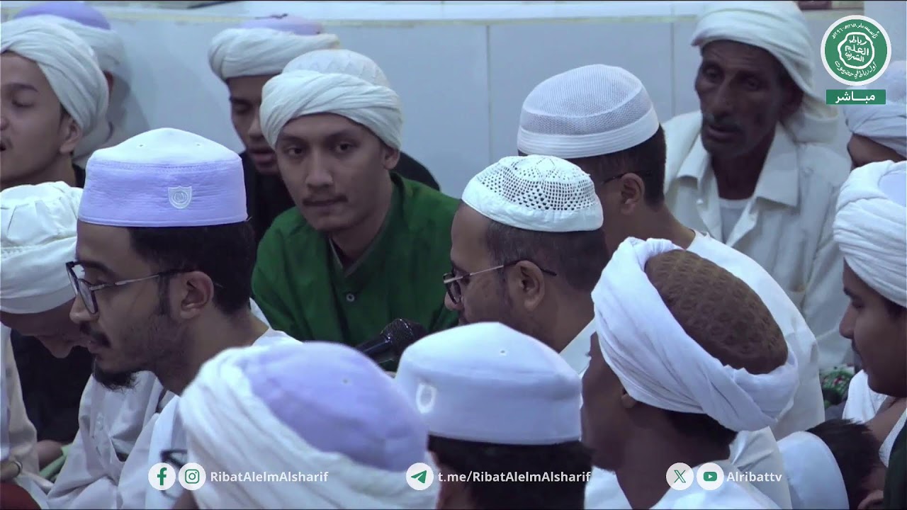 #مباشر : حضرة الذكر السلفية الأسبوعية لسيدنا الإمام الحبشي رحاب الرباط بالقبة 27 ربيع الثاني 1447