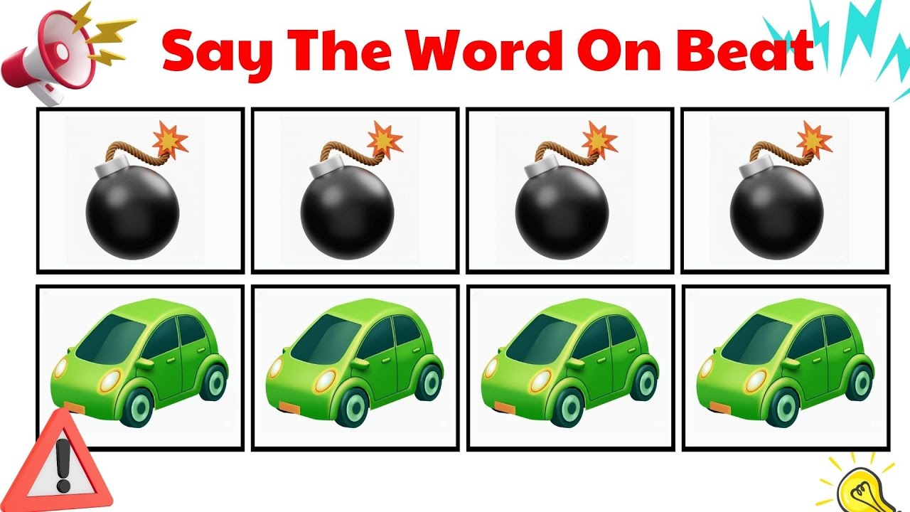 Say The Word on Beat Challenge | PART 4 | Level 1-5 Easy to Insane