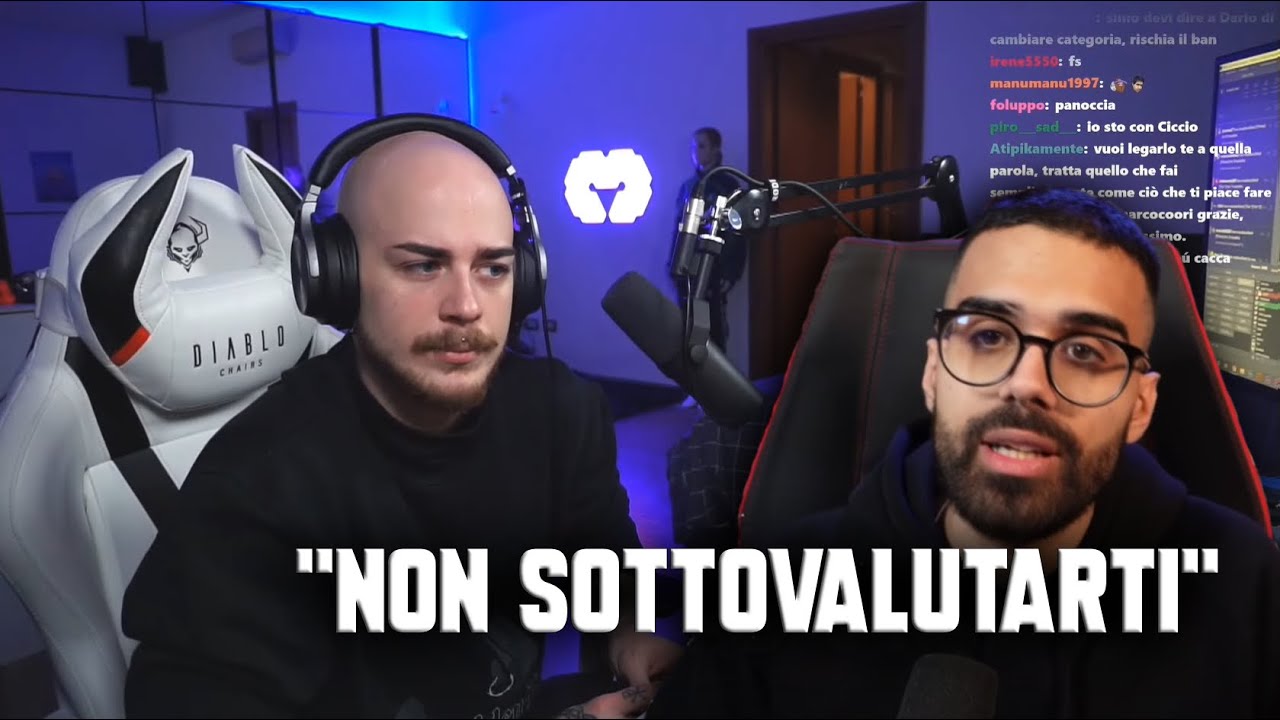 Sabaku offende involontariamente Panetty e Dario Moccia lo rincuora 🥺👉👈