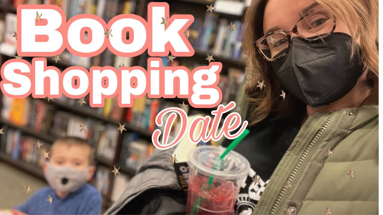 BOOK SHOPPING DATE VLOG||come book shopping with us!| bookish adventure!