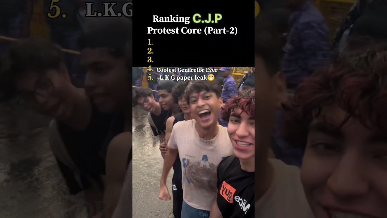 CJP Protest Core Part 2 🔥 | Ranking & Complete Breakdown