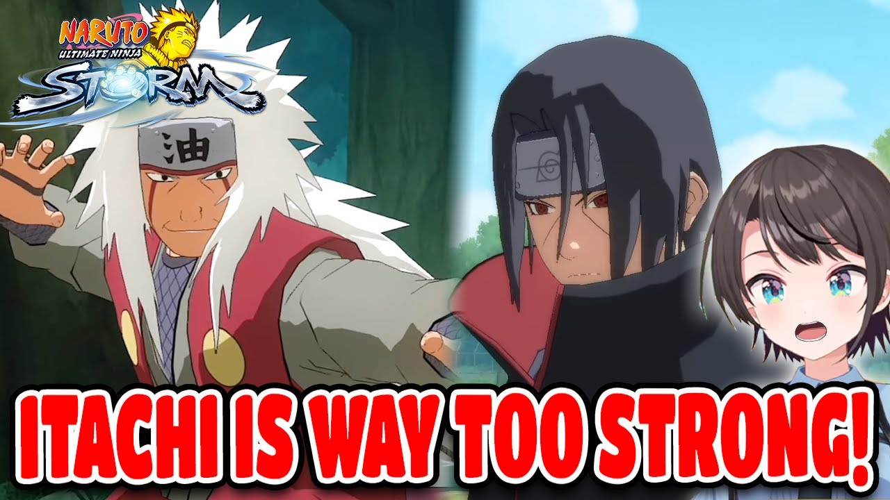 Subaru Hilarious Reaction To Itachi And Kisame In Naruto: Ultimate Ninja Storm Hololive【ENG SUB】