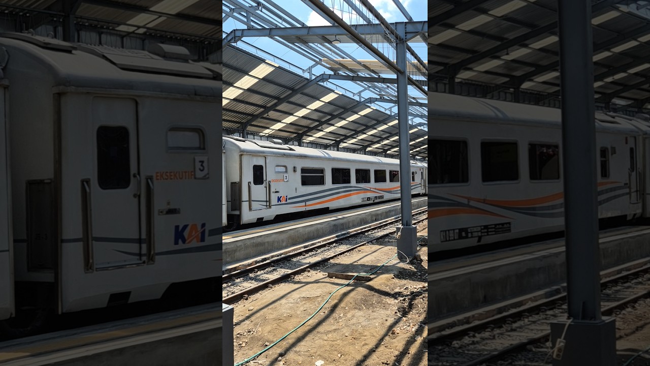 LANGKA!! KA Arjuno Ekspres menggunakan Idle KA Gajayana Tambahan #keretaapi #kaarjunoekspres