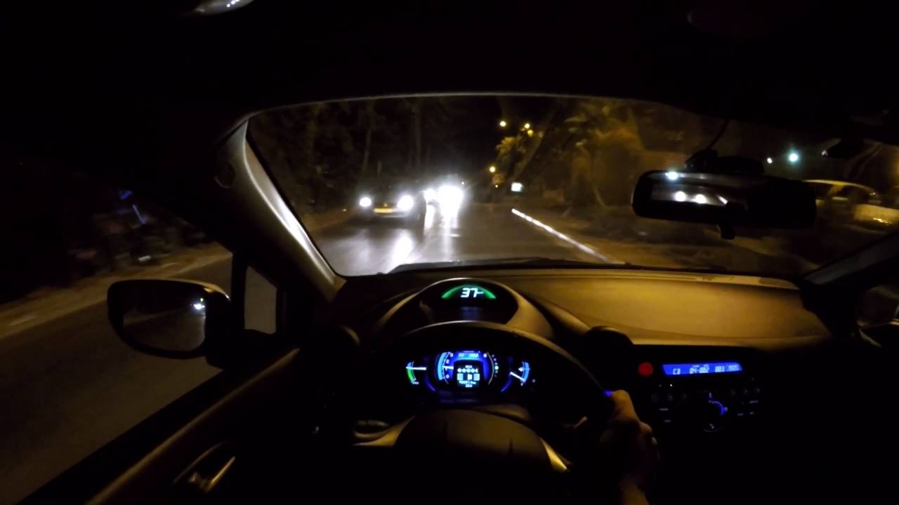 2011 Honda Insight POV night