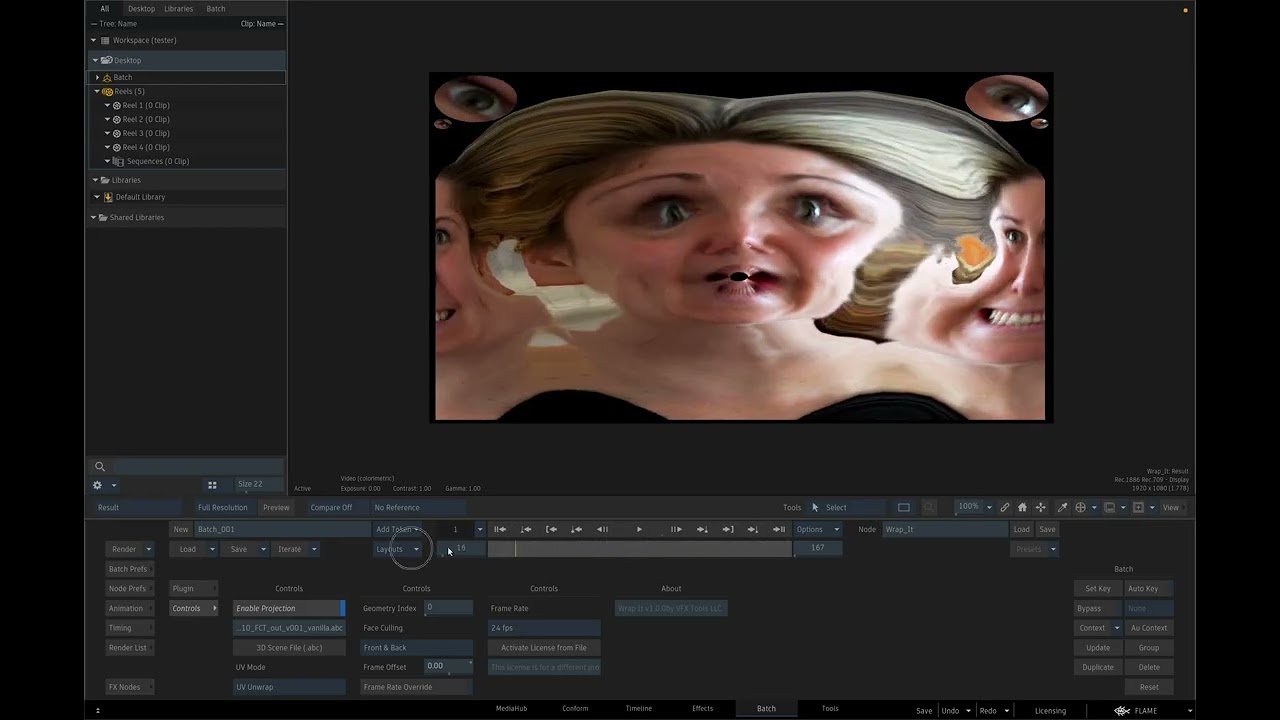 Wrap It - Tutorial - OFX - Autodesk Flame