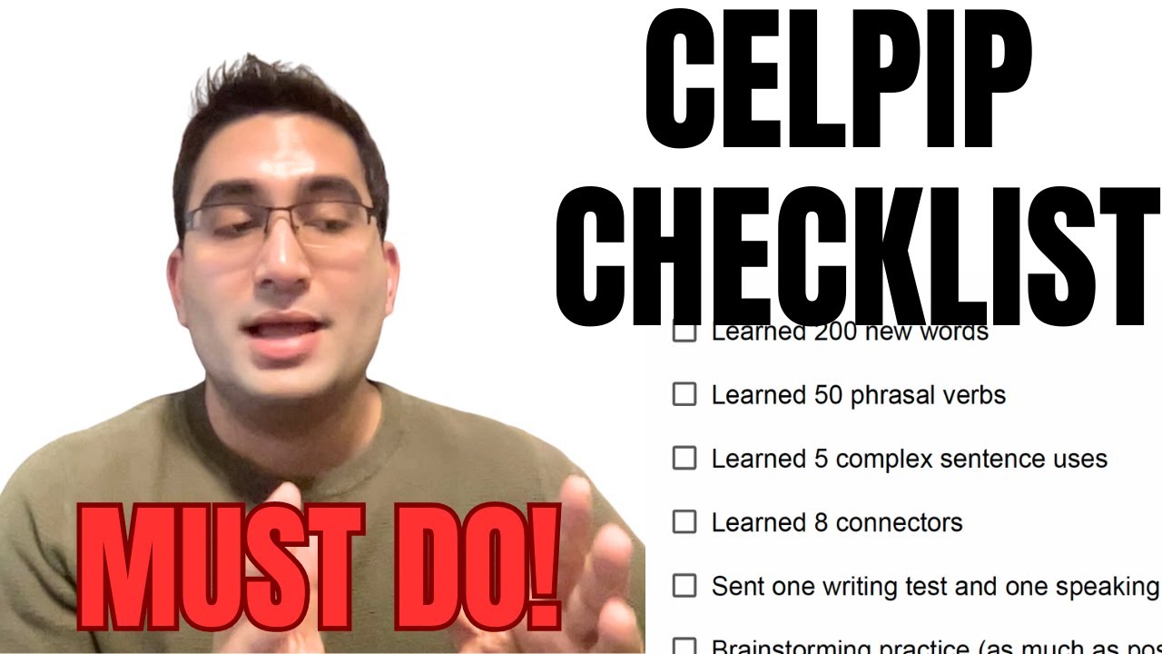 [BEST CELPIP RESOURCE] The Complete CELPIP Checklist You NEED To Go Through Before the Exam!