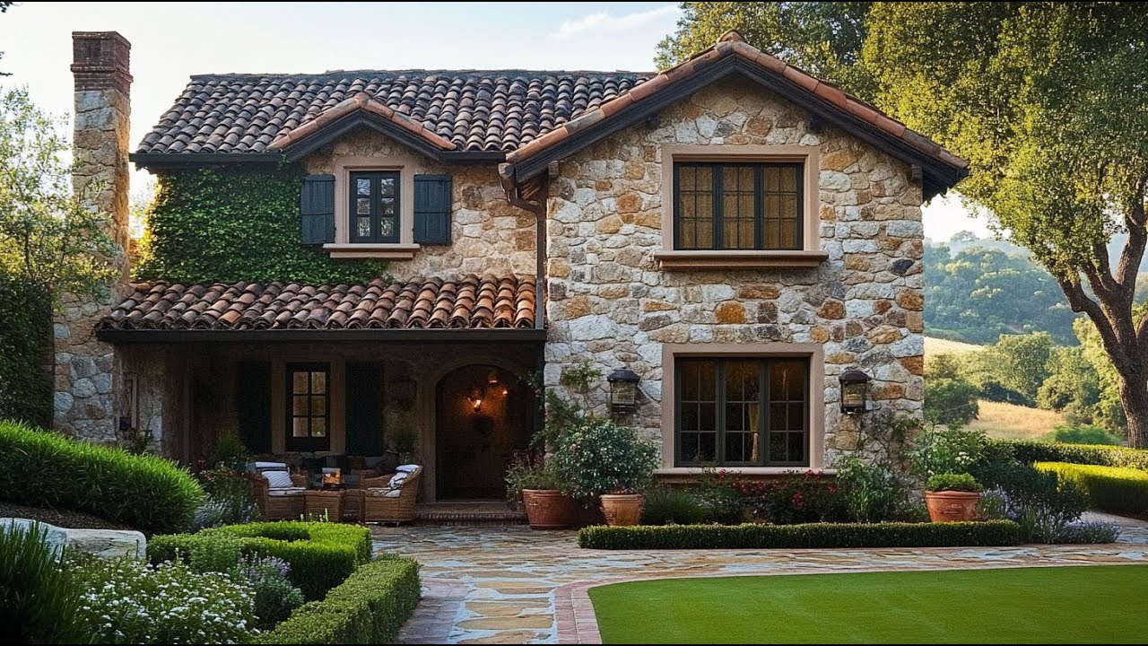 Compact Stone House Design Ideas &ndash; Cozy Rustic Cabin & Dream Home Inspiration