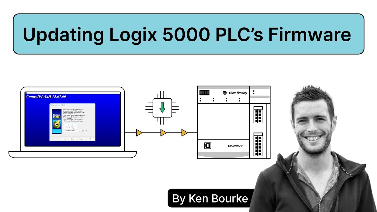 How to Update a Logix 5000 PLC&rsquo;s Firmware Using ControlFLASH