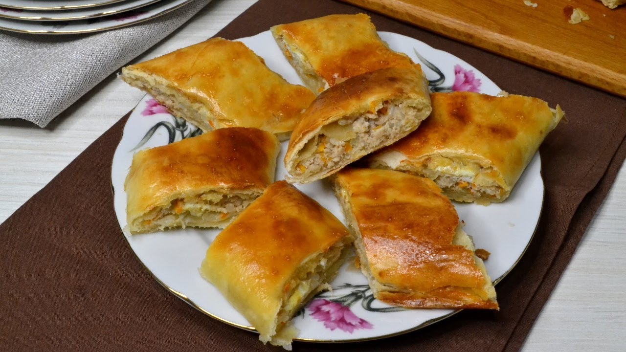 Маина рулет с начинкой из мяса