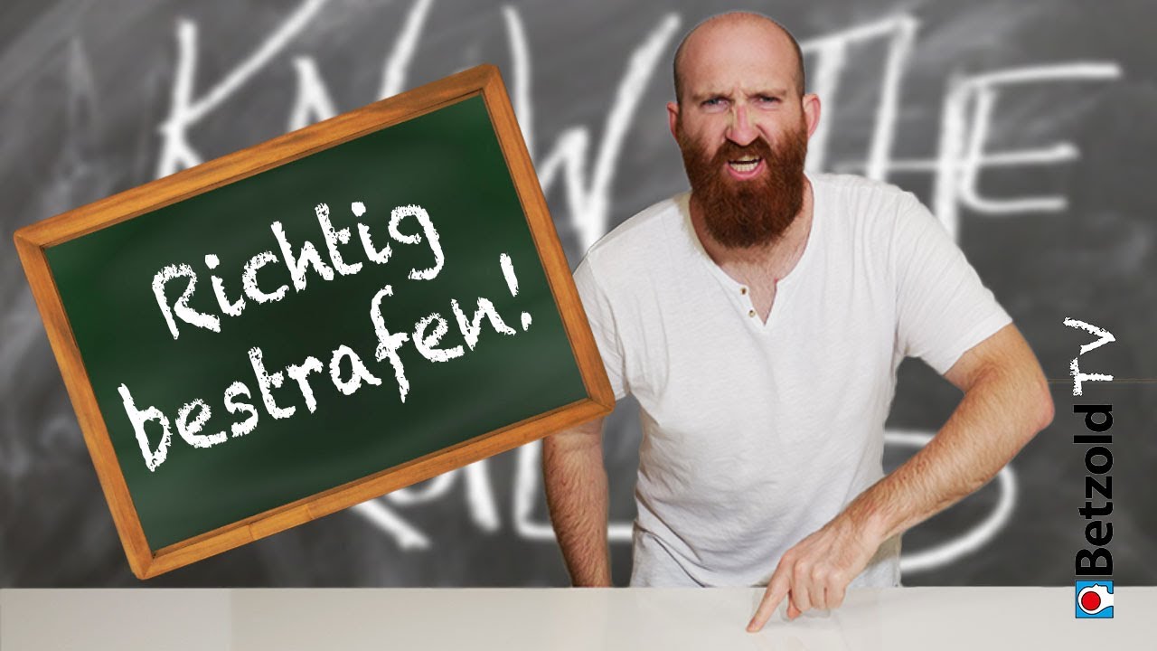 Richtig bestrafen! Wann und wie machen Strafen Sinn? | Betzold