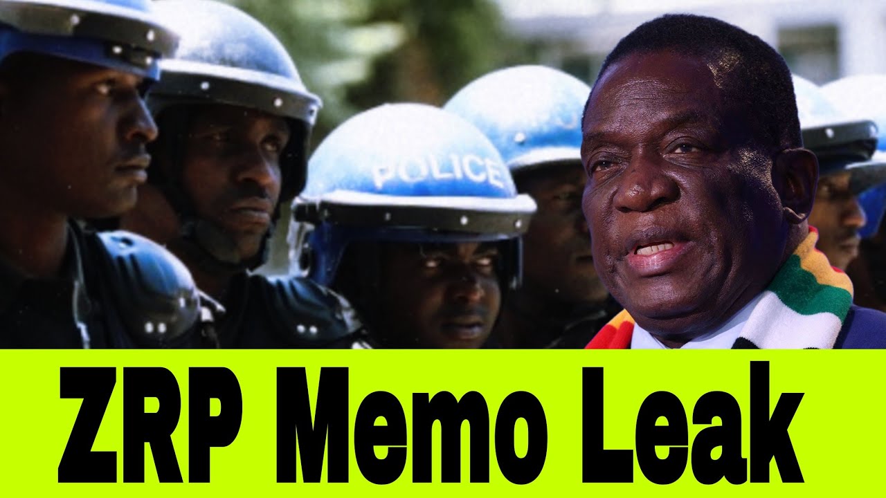 Mutemo wachinjwa zvaoma MuZimbabwe | ZRP Leaked Memo