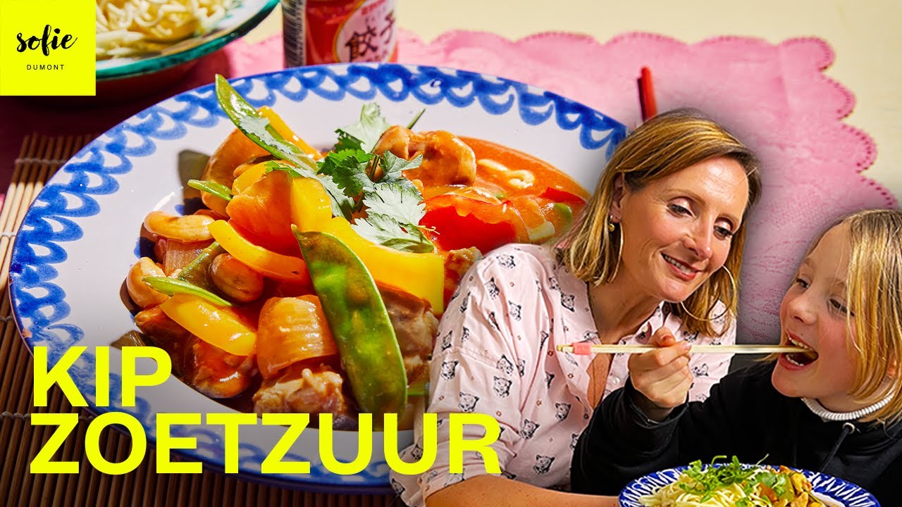Heerlijke kip zoetzuur uit de Airfryer | Sofie Dumont