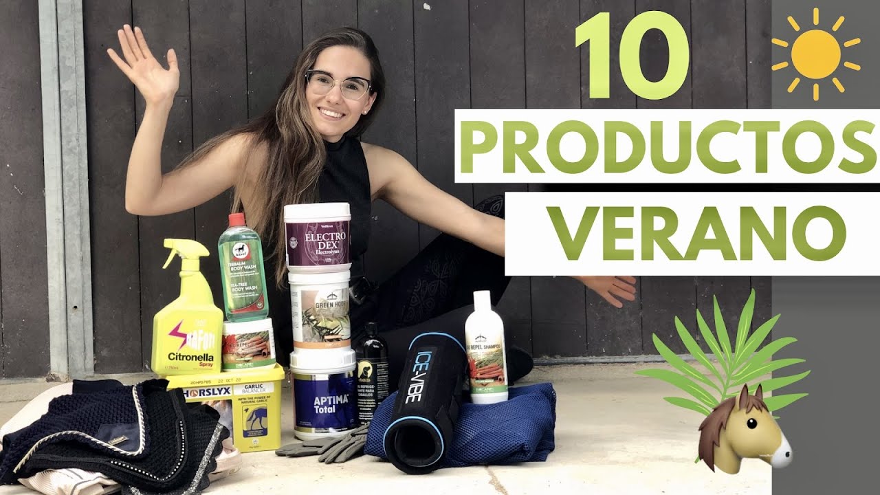 10 imprescindibles para tu caballo VERANO - TACK HAUL