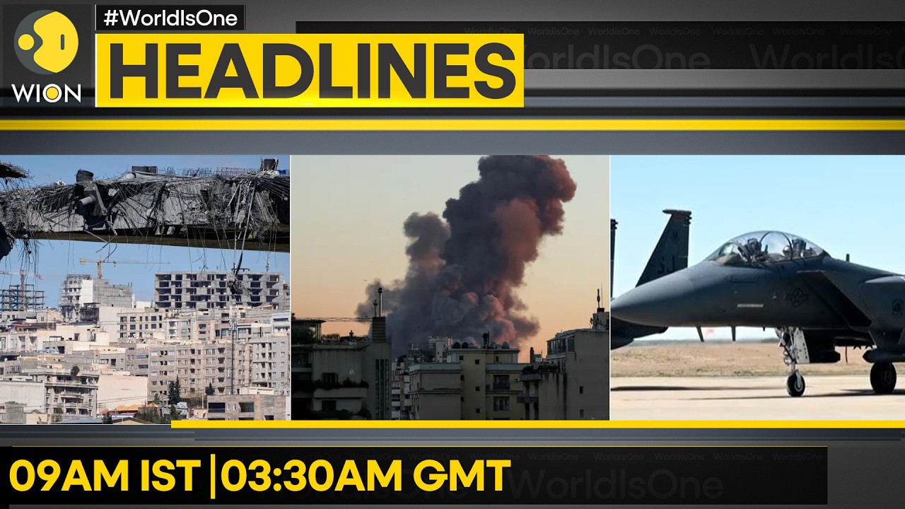 US-Iran War: Tehran Hit by Large-scale Air Attacks | Explosions in Beirut as Israel Strikes Again